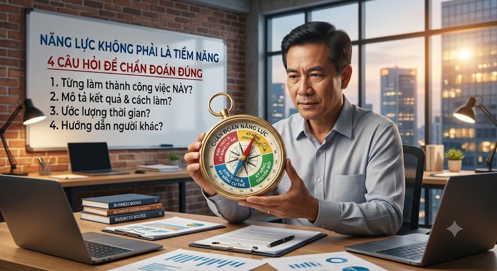 Chẩn Đoán Đúng Năng Lực — Bước Đi Bị Bỏ Quên Của Nhà Lãnh Đạo  